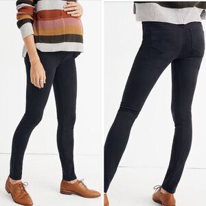 Madewell Maternity Black Skinny Jeans